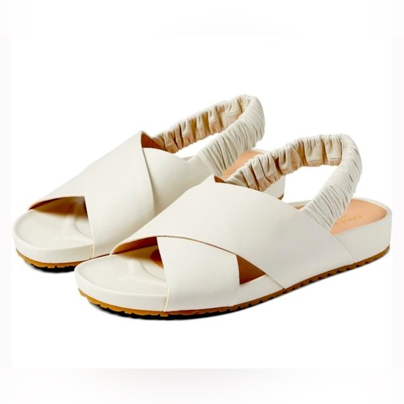 Cole Haan Shoes - Cole Haan Shoes Morena Ivory Leather Sandals
Cole Haan